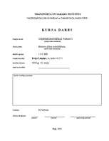 Biznesa plāns 'Biznesa plāns klubam "Dille" ar finansiāliem aprēķiniem', 1.