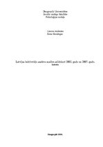 Referāts 'Latvijas iedzīvotāju sastāva analīze, salīdzinot 2002. un 2007.gadu', 1.