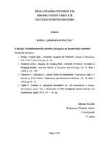 Eseja 'Sociālekonomiskā attīstība, korupcija un demokrātijas attīstība', 1.