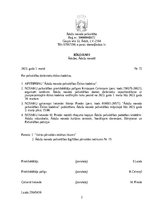 Paraugs 'Rīkojuma paraugi', 2.