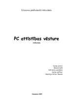 Referāts 'Personālo datoru attīstības vēsture', 1.