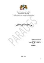 Referāts 'Ūdens apgāde un kanalizācija', 1.