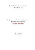 Referāts 'Lauksaimniecības ekonomisko rādītāju analīze', 2.