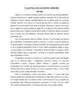 Referāts 'Loģistikas pakalpojumu sniedzēji', 1.