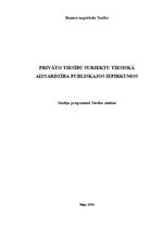 Diplomdarbs 'Privāto tiesību subjektu tiesiskā aizsardzība publiskajos iepirkumos', 1.