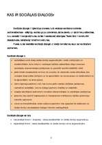 Referāts 'Sociālais dialogs', 4.