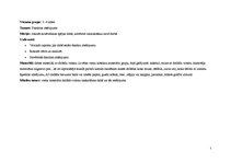 Konspekts 'Stundu plāns vizuālajā mākslā', 1.