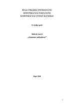 Referāts 'Jaunatnes subkultūra', 1.