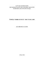 Konspekts 'Žurnāla “Darba sieviete’’ 1940. un 1941. gadu analīze', 1.
