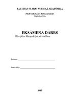 Paraugs 'Corporate Management', 1.