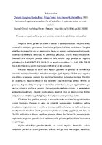 Konspekts 'Paranoja un negatīva shēma par sevi un citiem; sistemātisks pārskats un metaanal', 1.