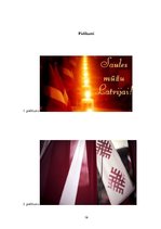 Referāts 'Latvijas simtgadei veltīts pasākums: "Man viņa ir visskaistākā tik un tā"', 16.