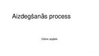 Prezentācija 'Aizdegšanās process', 1.