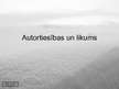 Prezentācija 'Autortiesības un likums', 1.