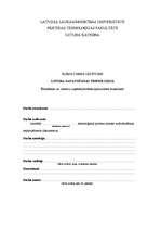 Referāts 'Ēdināšanas uzņēmuma tehnoloģiskā procesa norises dokumentu izstrāde', 3.