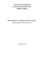 Konspekts 'Vides aizsardzības un reģionālās attīstības ministrija', 1.