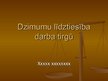 Prezentācija 'Dzimumu līdztiesība darba tirgū', 1.