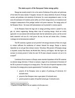 Eseja 'Energy Policy in the European Union and Germany', 4.