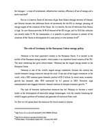 Eseja 'Energy Policy in the European Union and Germany', 7.