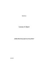 Konspekts 'Exhibition "Healthy Lifestyle Keeps People Away from Problems”', 1.