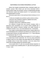 Referāts 'Trīs globālākās ekonomikas problēmas Latvijā', 2.