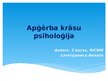 Prezentācija 'Apģērba krāsu psiholoģija', 1.