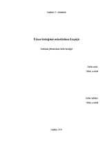 Referāts 'Ūdens bioloģiskā atdzelžošana Liepājā', 1.