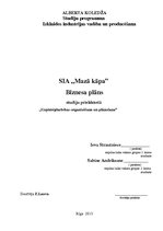 Biznesa plāns 'SIA "Mazā kāpa" biznesa plāns', 1.