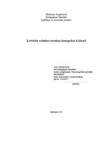 Konspekts 'Latviešu valodas stundas konspekts 1.klasei', 5.