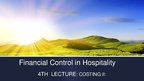 Prezentācija 'Financial Control in Hospitality', 1.