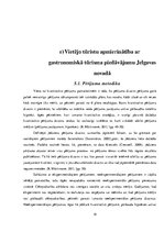 Referāts 'Vietējo tūristu apmierinātība ar gastronomiskā tūrisma piedāvājumu Jelgavas nova', 19.