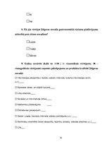 Referāts 'Vietējo tūristu apmierinātība ar gastronomiskā tūrisma piedāvājumu Jelgavas nova', 36.