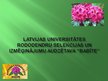 Prezentācija 'Latvijas Universitātes rododendru selekcijas un izmēģinājumu audzētava "Babīte"', 1.