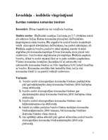 Konspekts 'Iesildošie vingrojumi', 1.