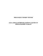 Referāts 'J.A.Komenska dzīves gājums un pedagoģiskie uzskati', 1.