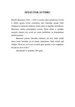 Konspekts 'R. Blaumanis "Raudupiete"', 1.