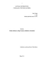 Referāts 'Gotikas ietekme uz Rīgas arhitektūru viduslaikos', 1.