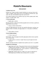 Konspekts 'Rūdolfa Blaumaņa noveles "Salna pavasarī" analīze', 1.