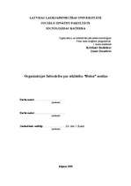 Eseja 'Organizācijas "Sabiedrība par atklātību Delna” analīze', 1.