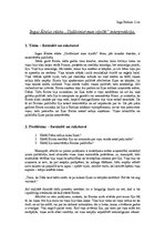 Eseja 'Ingas Ābeles stāsta "Uzdāviniet man vijolīti" interpretācija', 1.