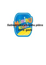 Referāts 'Sabiedrisko attiecību plāns', 1.