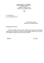 Paraugs 'Vēstules paraugs', 1.