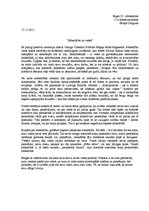 Eseja 'Georgs Vilhelms Frīdrihs Hēgelis. Sabiedrība un valsts. Analīze', 1.