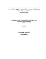 Prezentācija 'Ieskaites darbs studiju kursā "Ievads logopēdijā"', 1.