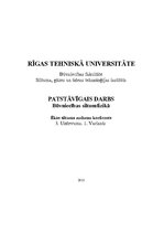 Paraugs 'Ēkas siltuma zudumu koeficients', 1.