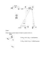 Paraugs 'Statiski nenoteicama rāmja aprēķins ar pārvietojumu metodi', 13.