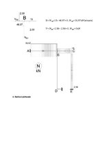 Paraugs 'Statiski nenoteicama rāmja aprēķins ar pārvietojumu metodi', 14.