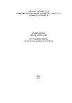 Referāts 'Sociālo prasmju apgūšana un to vērtēšana', 1.