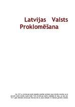 Referāts 'Latvijas valsts proklamēšana', 1.
