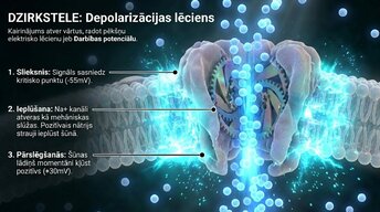 Prezentācija 'Darbības potenciāls un epilepsija: depolarizācija un repolarizācija smadzenēs', 3.